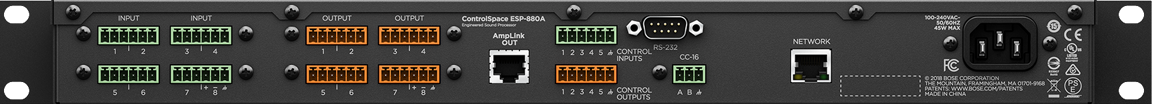 BOSE ControlSpace ESP-880A 音頻信號(hào)處理器